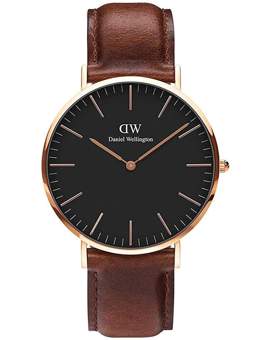 Daniel Wellington Men CLASSIC Black Analog Quartz watch SKU ID DW00100124 Helios The Watch Store