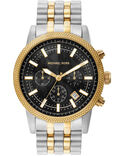 Michael Kors Men Hutton Black Chronograph Quartz watch SKU ID MK8954 Helios The Watch Store