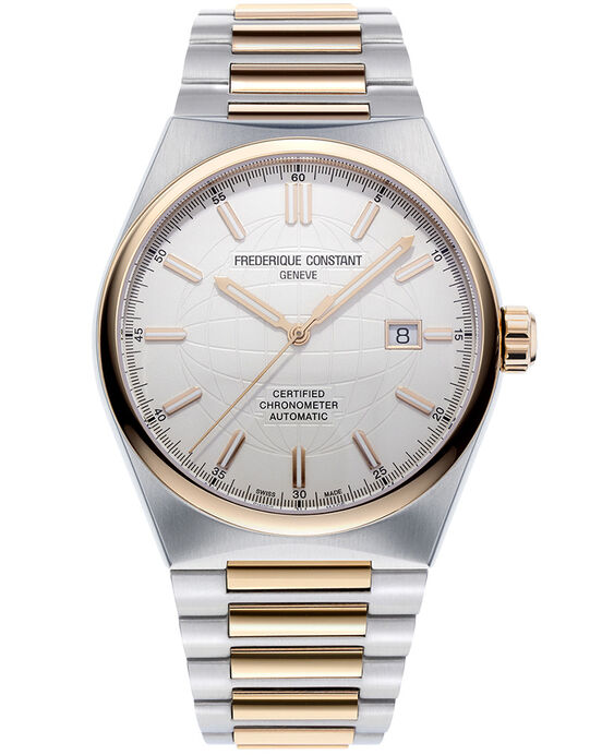 Frederique Constant Men HIGHLIFE AUTOMATIC COSC Silver Analog Automatic watch SKU ID FC-303V4NH2B Helios The Watch Store