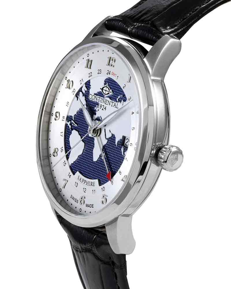 Continental Men Signature Silver Analog Quartz Watch SKU ID 26351-GM154820 Helios The Watch Store