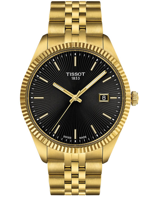 Tissot Men BALLADE Black Analog Quartz watch SKU ID T1564103305100 Helios The Watch Store