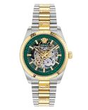 Versace Men MILLENYIUM AUTOMATIC Green Analog Automatic watch SKU ID VE5R00226 Helios The Watch Store