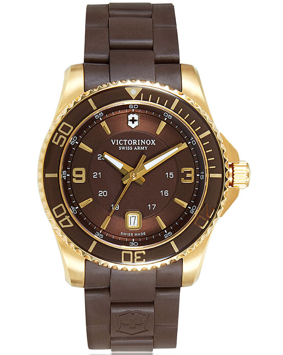Victorinox Men MAVERICK Brown Analog Quartz watch SKU ID 241608 Helios The Watch Store