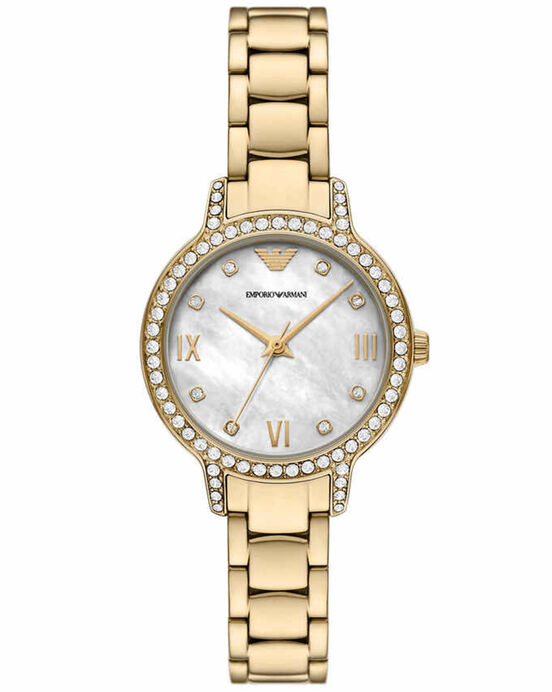 Emporio Armani Women  Mother Of Pearl Analog Quartz watch SKU ID AR11652 Helios The Watch Store