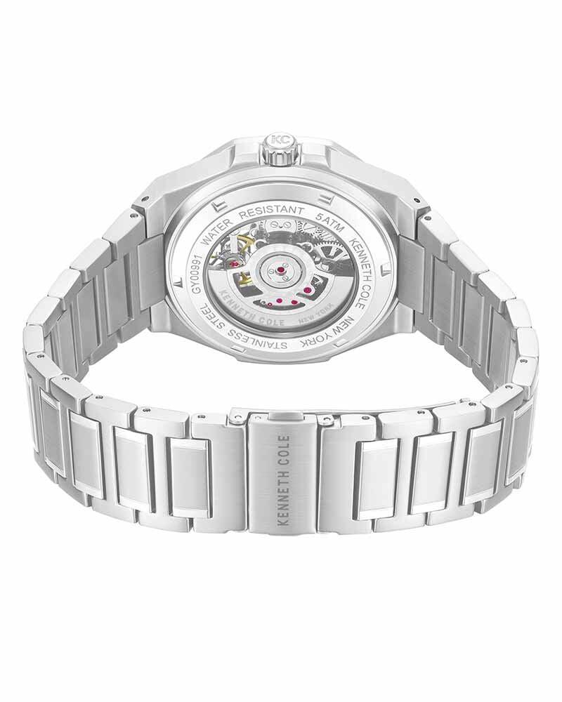 Kenneth Cole Men SS26 Gun Analog Automatic watch SKU ID KCWGY0099105MNW Helios The Watch Store