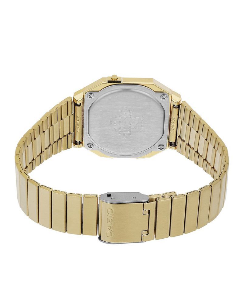 Casio Unisex A-700 Series Gold Digital Quartz watch SKU ID D347 Helios The Watch Store