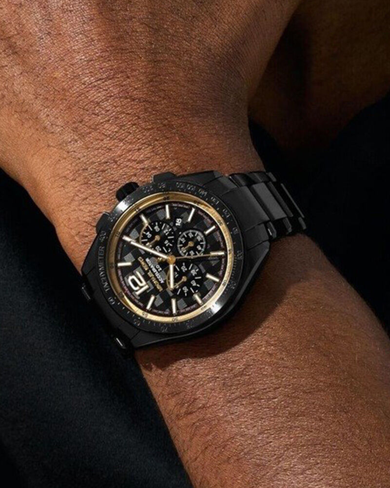 Buy Michael Kors Men Accelerato Round Black Watch mk9179 at Helios