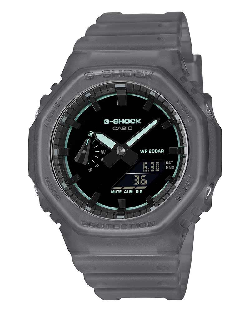 G-Shock Men GA-2100 Black  Analog-Digital Quartz watch SKU ID G1784 Helios The Watch Store
