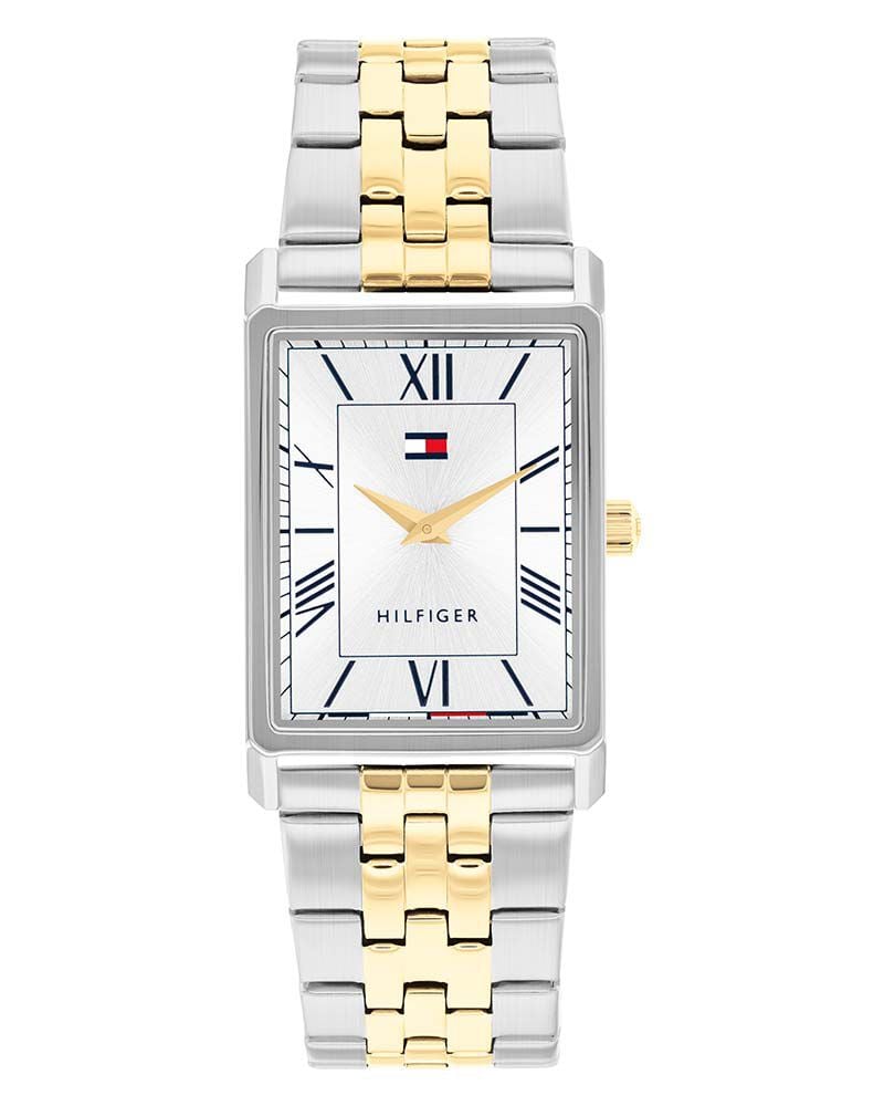 Tommy Hilfiger MEN BEN SILVER WHITE Analog Quartz watch SKU ID TH1710774W Helios The Watch Store