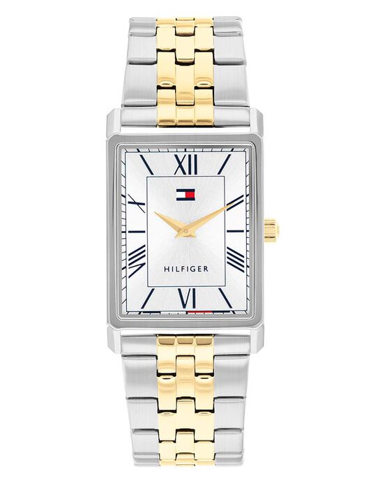 Tommy Hilfiger MEN BEN SILVER WHITE Analog Quartz watch SKU ID TH1710774W Helios The Watch Store