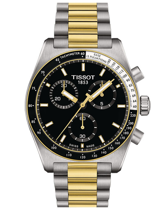 Tissot Men PR516 Black Analog Quartz watch SKU ID T1494172205100 Helios The Watch Store