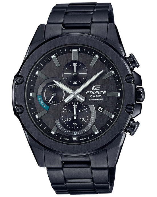 Casio Men EDIFICE Black Analog Quartz watch SKU ID EX508 Helios The Watch Store