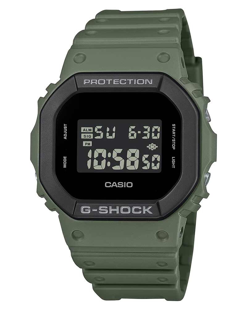 G-Shock Men DW-5610 Black Digital Quartz watch SKU ID G1646 Helios The Watch Store