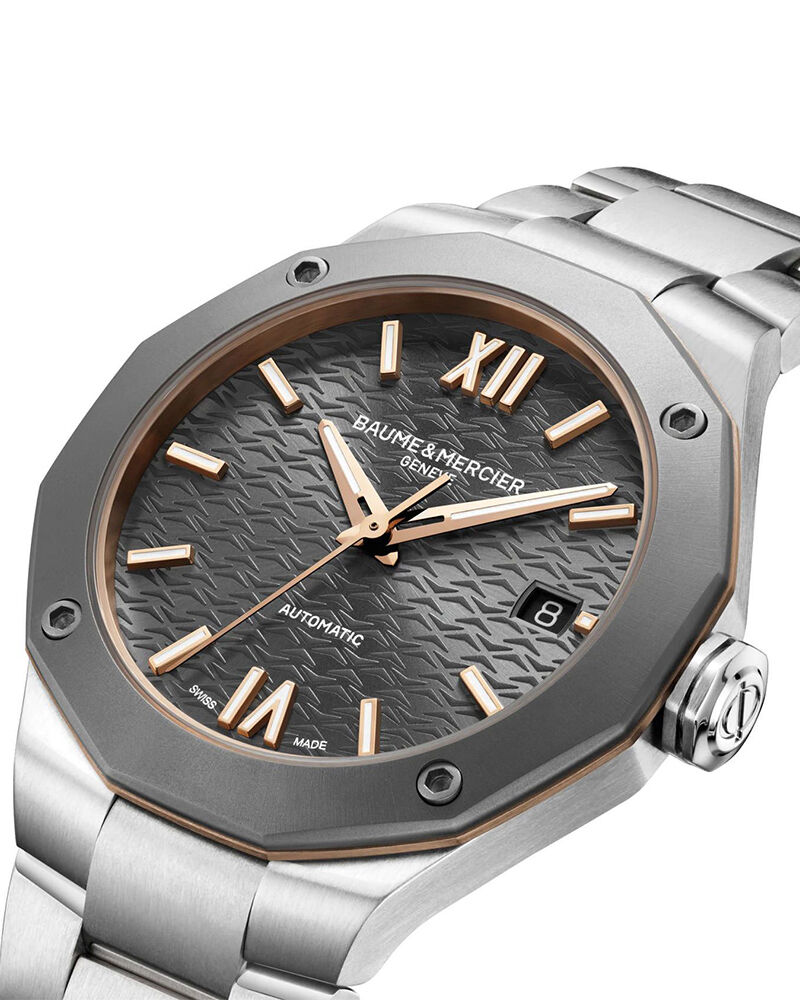 Baume et Mercier Women RIVIERA Ardoise Analog Automatic watch SKU ID M0A10661 Helios The Watch Store
