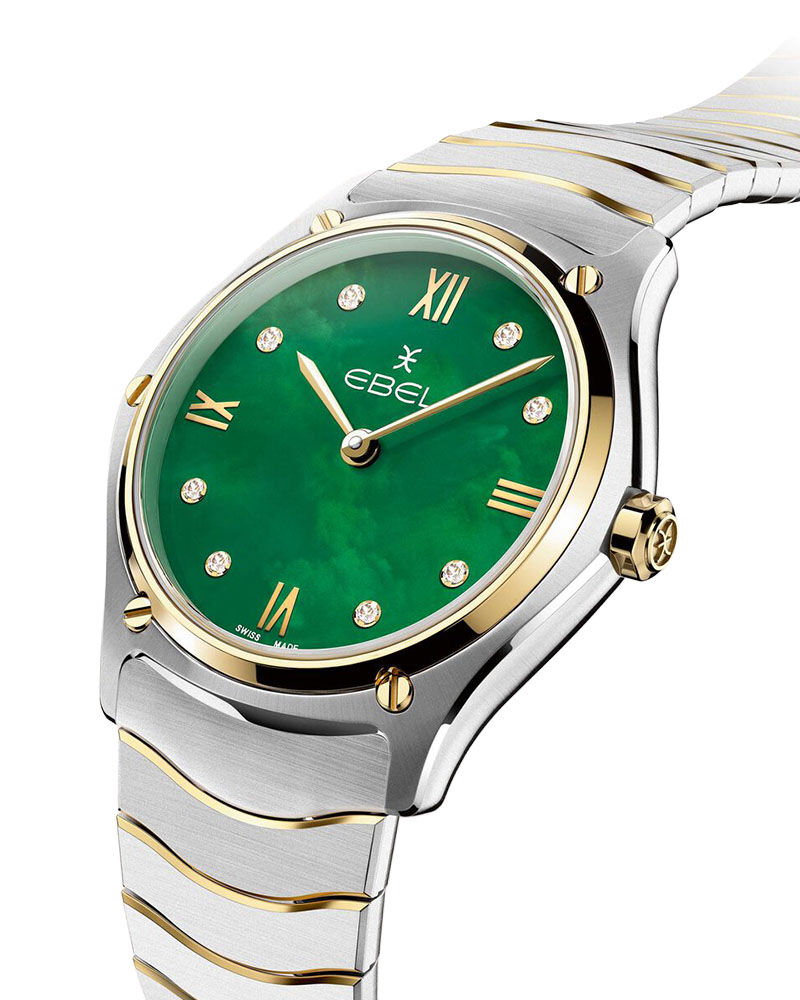 Ebel Women SPORT CLASSIC Green Mother Of Pearl Analog Quartz watch SKU ID 1216545 Helios The Watch Store