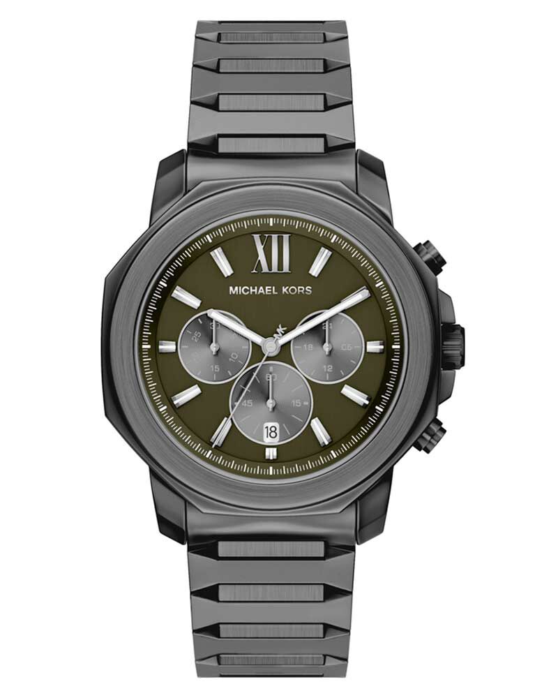 Michael Kors Men Prescott Green Analog Quartz watch SKU ID MK9259 Helios The Watch Store