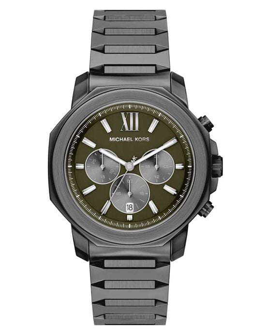 Michael Kors Men Prescott Green Analog Quartz watch SKU ID MK9259 Helios The Watch Store