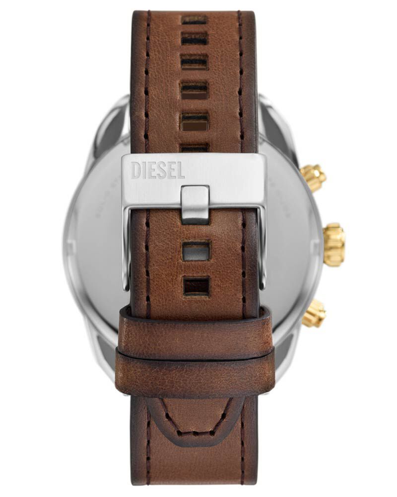 Diesel Men SPIKED Silver Analog Quartz watch SKU ID DZ4665 Helios The Watch Store
