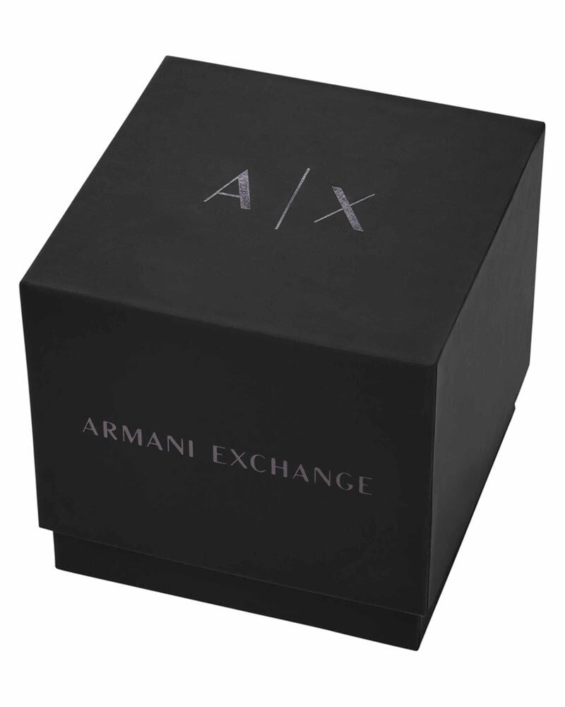 Armani Exchange Men HAMPTON Black Analog Mechanical watch SKU ID AX2463 Helios The Watch Store