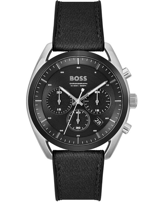 Boss Men TOP Black Analog Quartz watch SKU ID 1514091 Helios The Watch Store