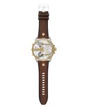 Diesel Men MR  DADDY 2 Silver Analog Quartz watch SKU ID DZ7483 Helios The Watch Store