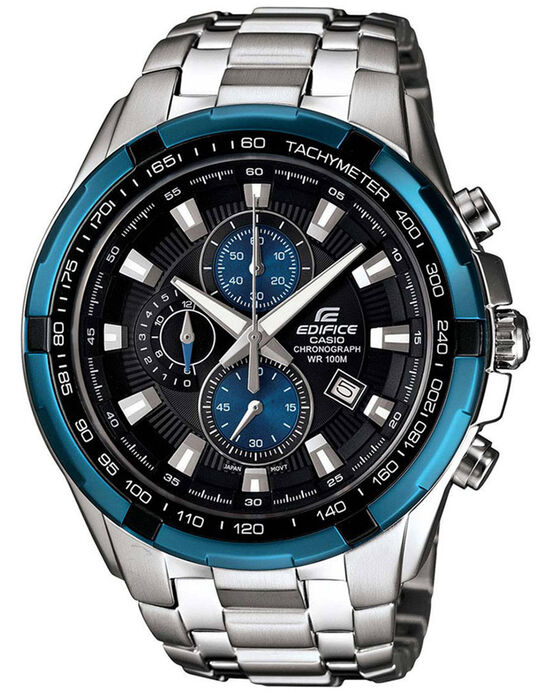 Casio Men EDIFICE Black Analog Quartz watch SKU ID ED462 Helios The Watch Store