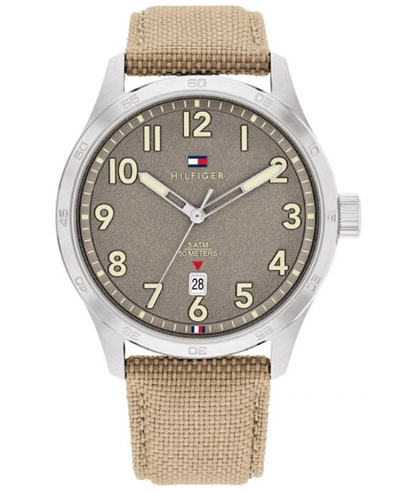 Tommy Hilfiger Men WESTON Brown Analog Quartz watch SKU ID TH1710561 Helios The Watch Store