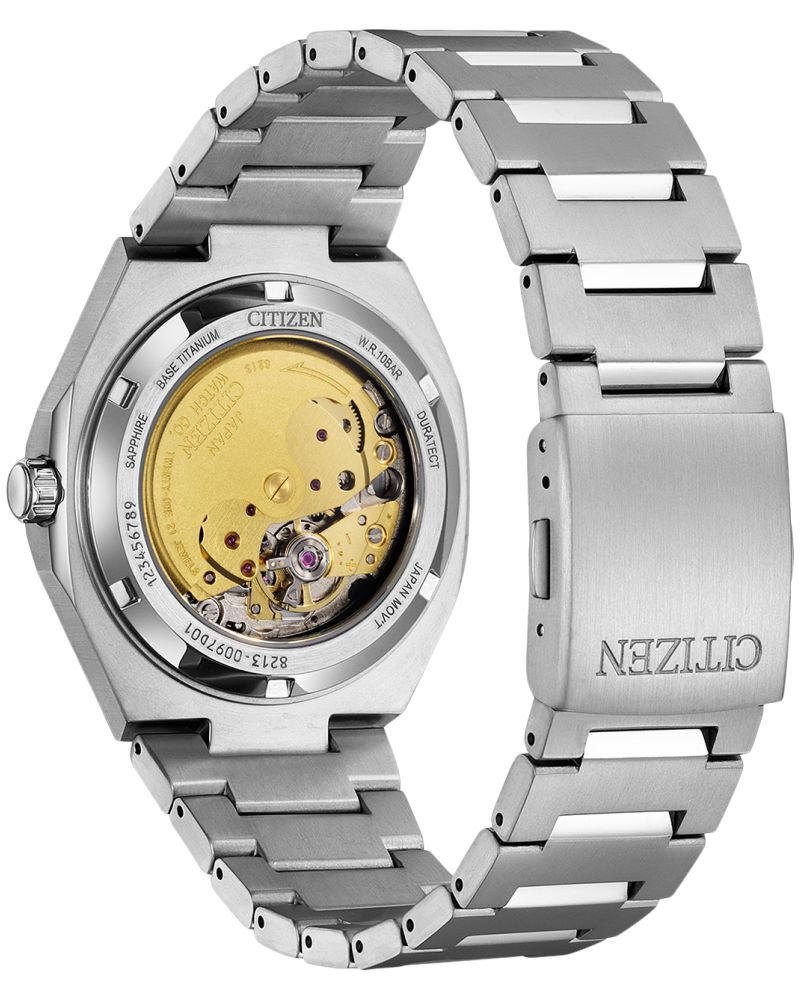 Buy Citizen Men Zenshin Round Teal Watch nj0180-80x at Helios