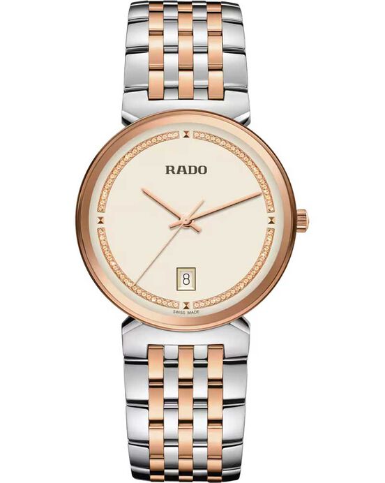 Rado Women Florence Champagne Analog Quartz watch SKU ID R48912403 Helios The Watch Store