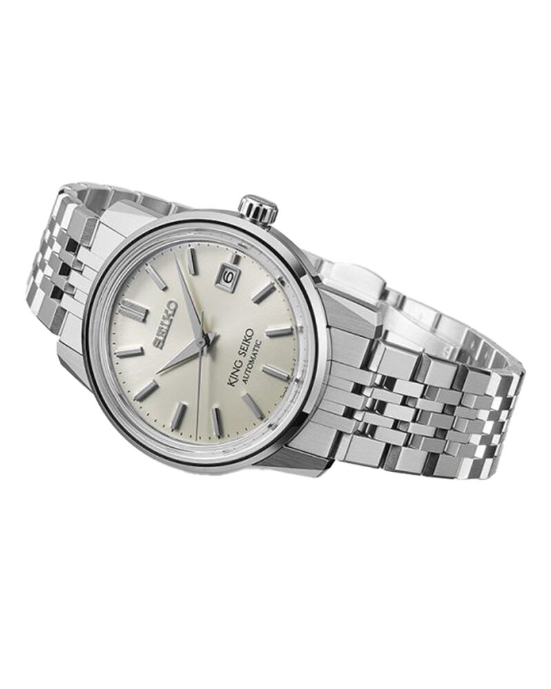 King Seiko Men KING SEIKO Silver Analog Automatic watch SKU ID SJE089J1 Helios The Watch Store