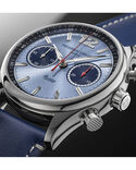 Frederique Constant Men Classics Vintage Rally Healey Chronograph Automatic Blue Analog Automatic watch SKU ID FC-397HLBN5B6 Helios The Watch Store