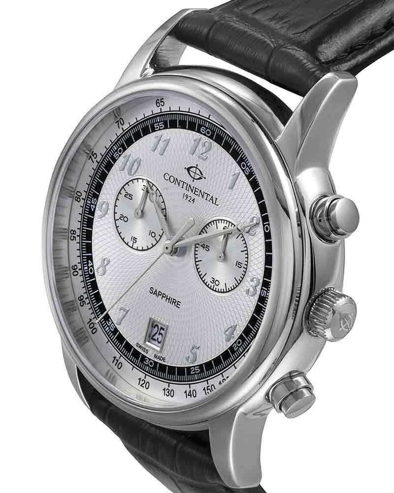 Continental Men Apex Silver Analog Quartz Watch SKU ID 26451-GC154120 Helios The Watch Store