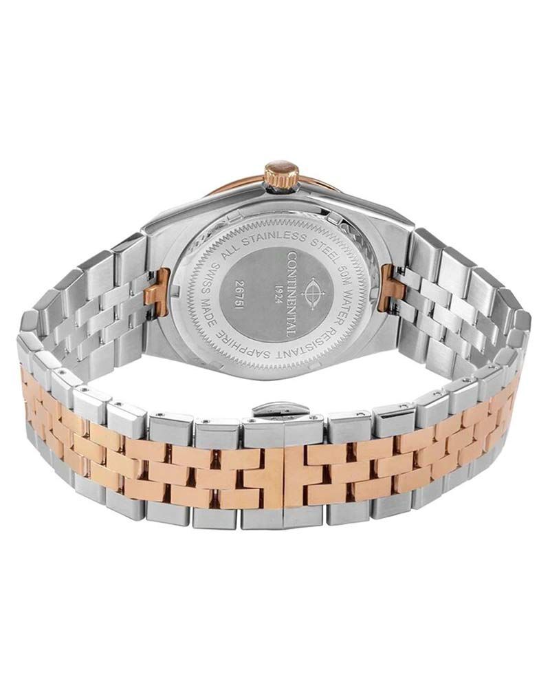 Continental Men Union Silver Analog Quartz Watch SKU ID 26751-GD815120 Helios The Watch Store