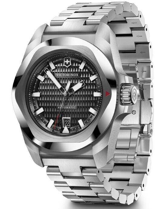 Victorinox Men INOX AUTOMATIC Black Analog Automatic watch SKU ID 242019 Helios The Watch Store