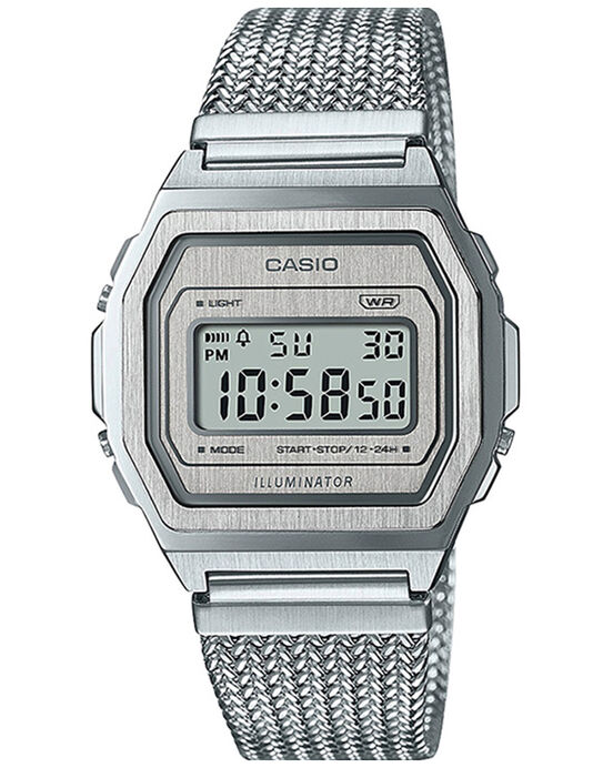 Casio Unisex VINTAGE Silver Digital/Smart Quartz watch SKU ID D278 Helios The Watch Store