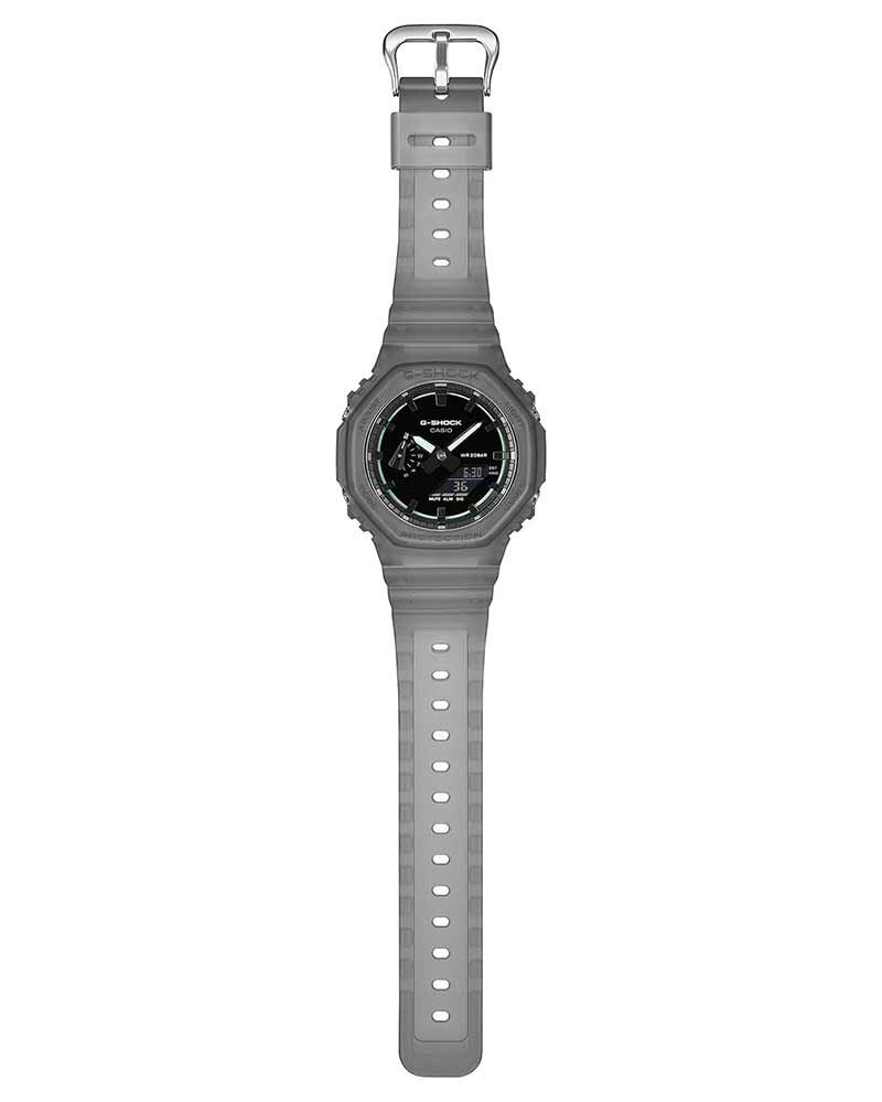 G-Shock Men GA-2100 Black  Analog-Digital Quartz watch SKU ID G1784 Helios The Watch Store