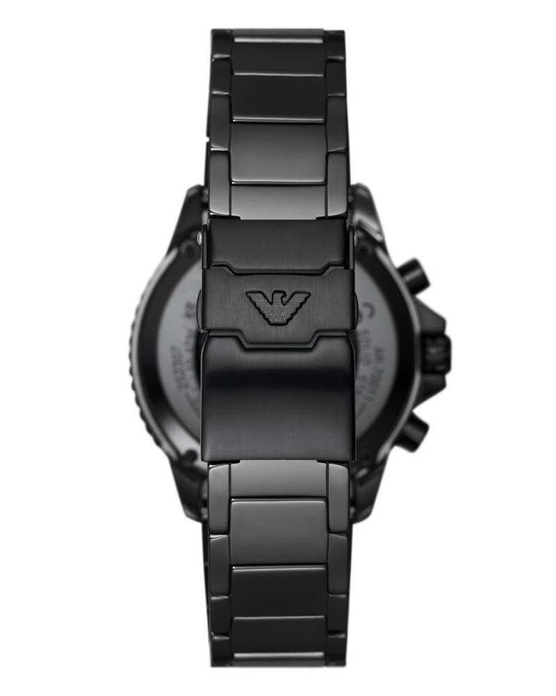 Emporio Armani Men  Grey Analog Quartz watch SKU ID AR70010 Helios The Watch Store