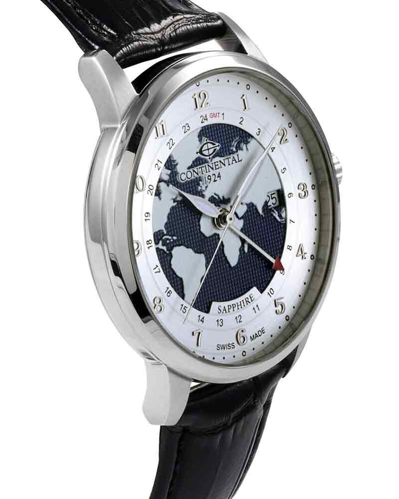Continental Men Signature Silver Analog Quartz Watch SKU ID 26351-GM154820 Helios The Watch Store