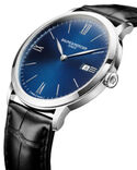 Baume et Mercier Men CLASSIMA Blue Analog QUARTZ watch SKU ID M0A10324 Helios The Watch Store