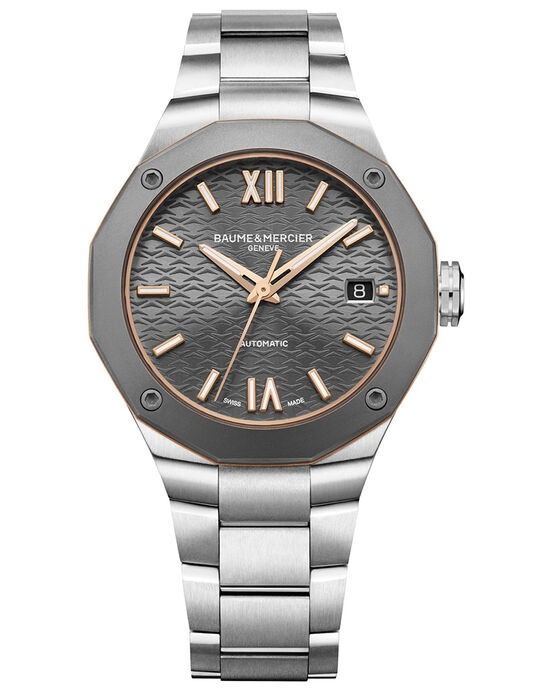 Baume et Mercier Women RIVIERA Ardoise Analog Automatic watch SKU ID M0A10661 Helios The Watch Store