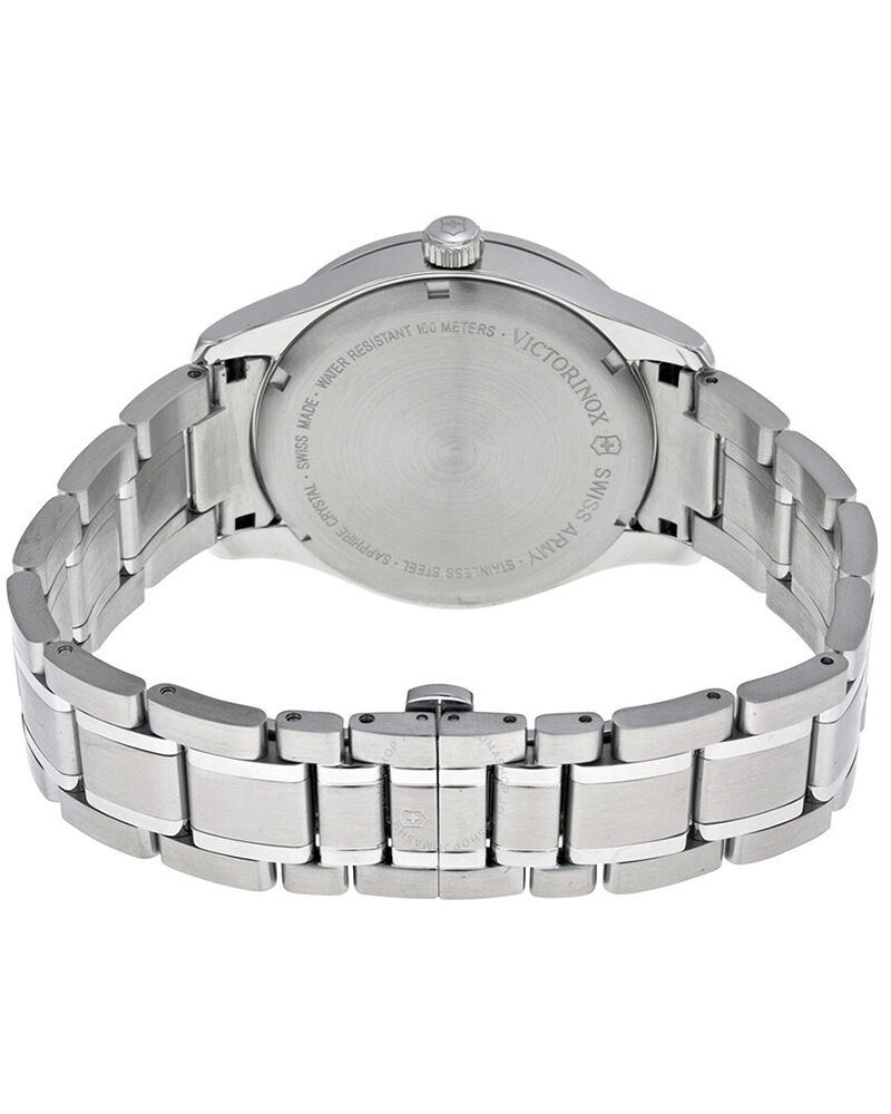 Victorinox Men ALLIANCE Silver Analog Quartz watch SKU ID 241476 Helios The Watch Store
