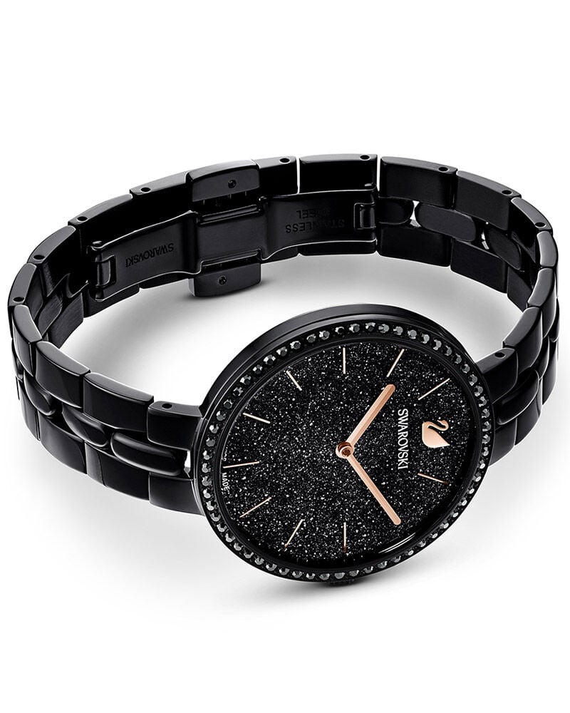Swarovski Women COSMOPOLITAN Black Analog Quartz watch SKU ID 5547646 Helios The Watch Store