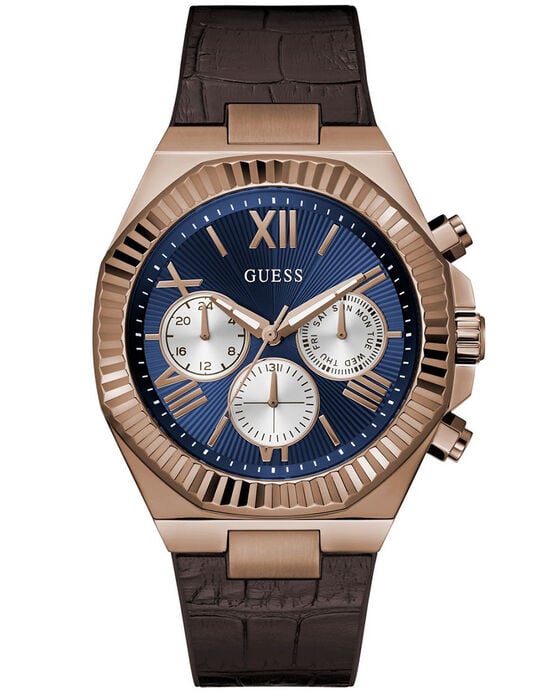 Guess Men EQUITY Blue Analog Quartz watch SKU ID GW0791G4 Helios The Watch Store
