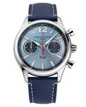 Frederique Constant Men Classics Vintage Rally Healey Chronograph Automatic Blue Analog Automatic watch SKU ID FC-397HLBN5B6 Helios The Watch Store