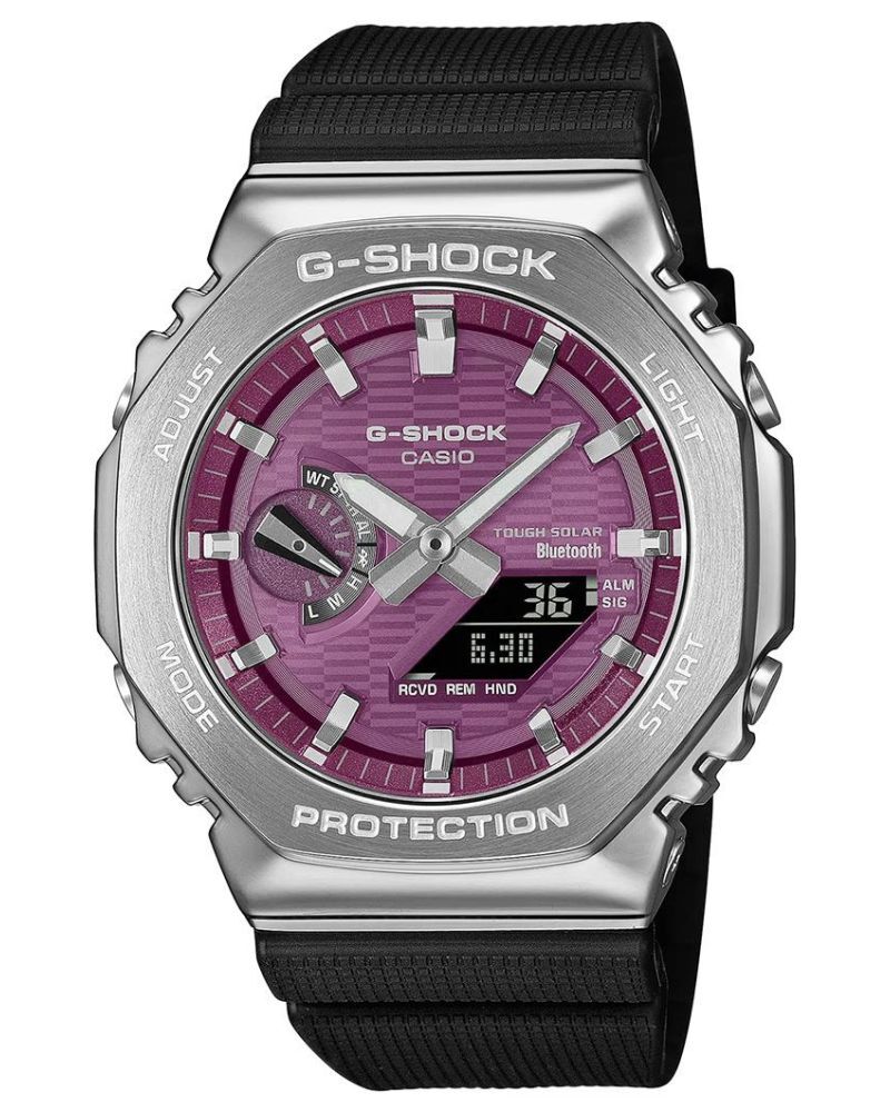 G-Shock Men GBM-2100 Burgundy  Analog-Digital Quartz watch SKU ID G1735 Helios The Watch Store