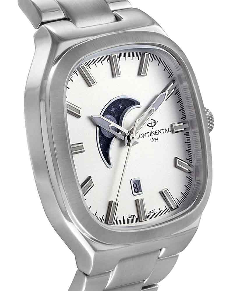 Continental Men Signature Silver Analog Quartz Watch SKU ID 26701-GM101130 Helios The Watch Store