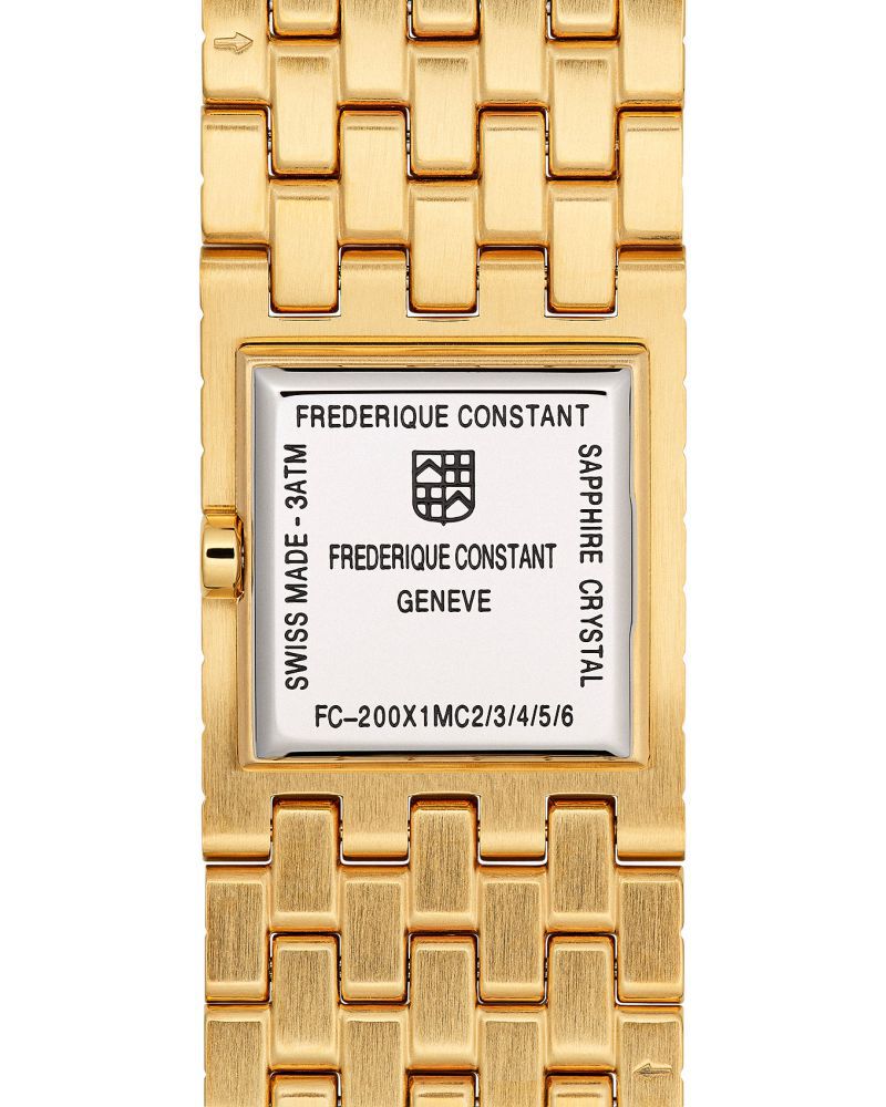 Frederique Constant Women Classics Manchette Turquoise Analog Quartz watch SKU ID FC-200TU1MC5B Helios The Watch Store