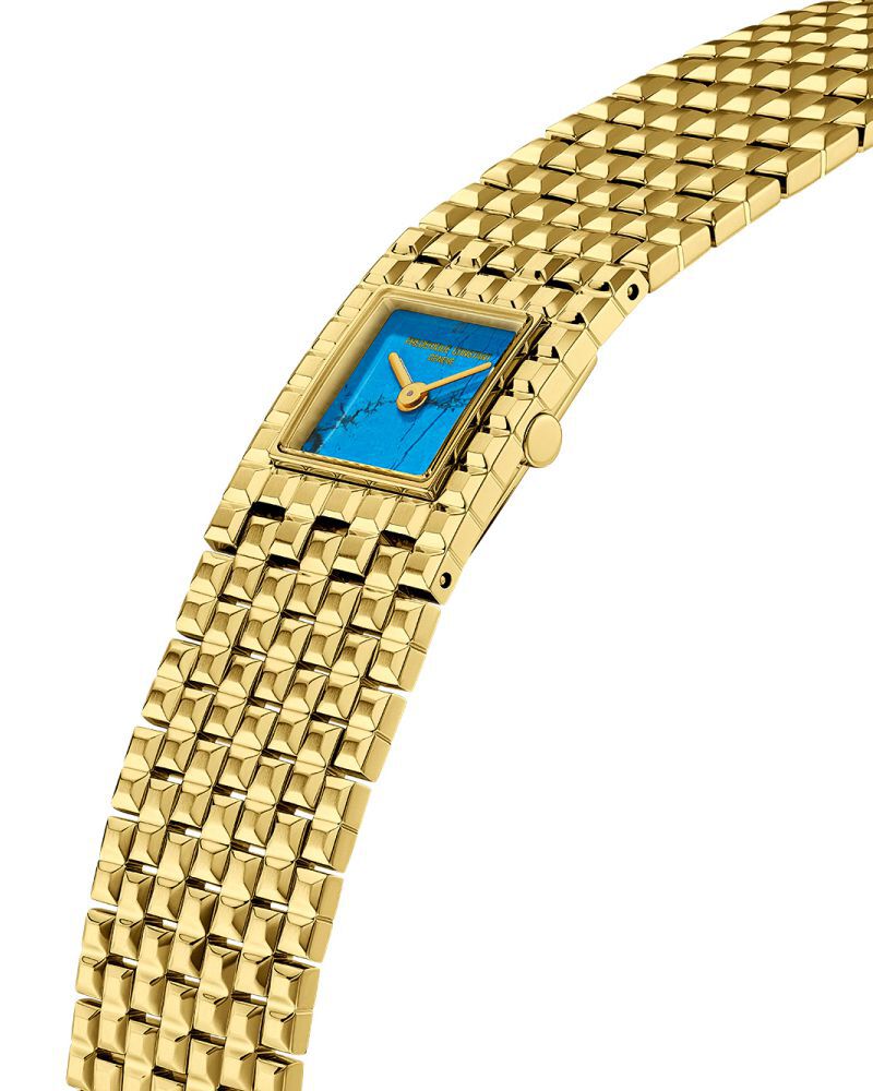Frederique Constant Women Classics Manchette Turquoise Analog Quartz watch SKU ID FC-200TU1MC5B Helios The Watch Store