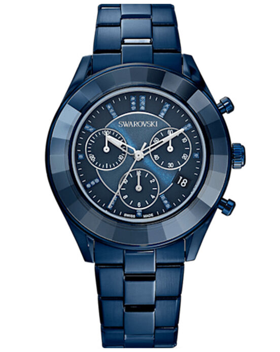 Swarovski Women OCTEA LUX SPORT Blue Analog Quartz watch SKU ID 5610475 Helios The Watch Store