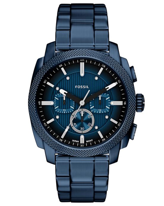 Fossil Men Machine Blue Analog Quartz watch SKU ID FS6167 Helios The Watch Store